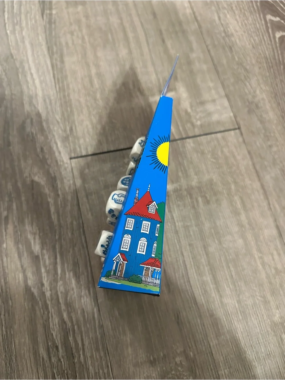 Story Cubes Kids Puzzle Game - Blue & White
